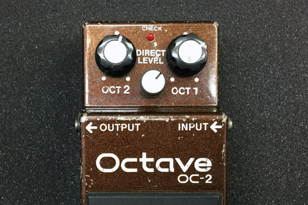 OC-2 Octave（Octaver / オクターバー） │ BOSSマニア共和国