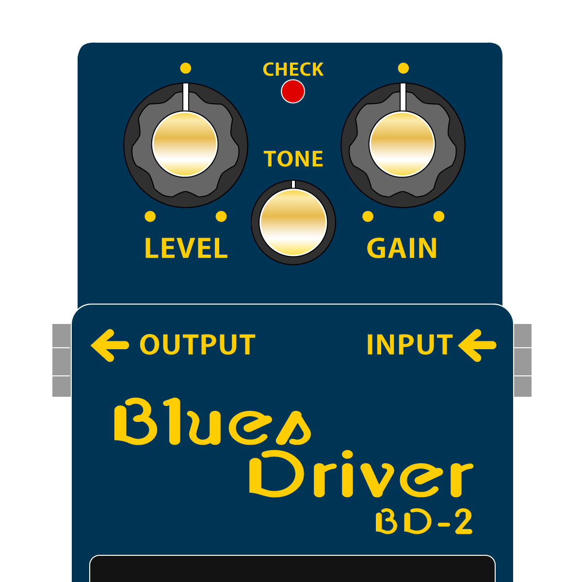 BOSS BD-2 BluesDiriver ブルースドライバーイラスト