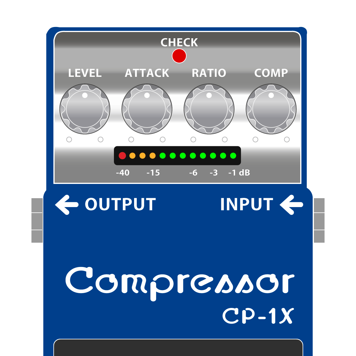 CP-1X compressor（ギター専用コンプレッサー・Xシリーズ） │ BOSS 