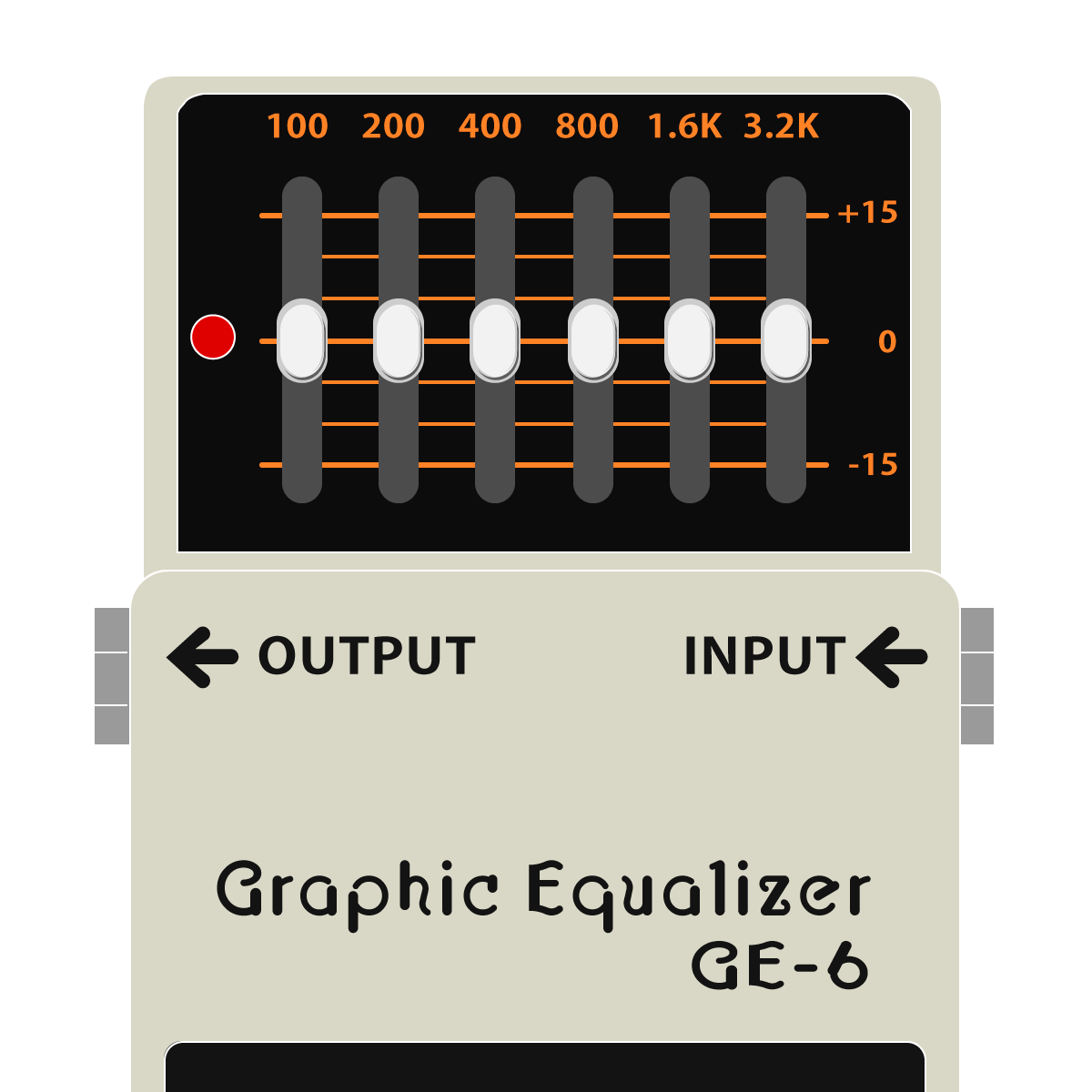 Ge 6 Graphic Equalizer グラフィックイコライザー Bossマニア共和国