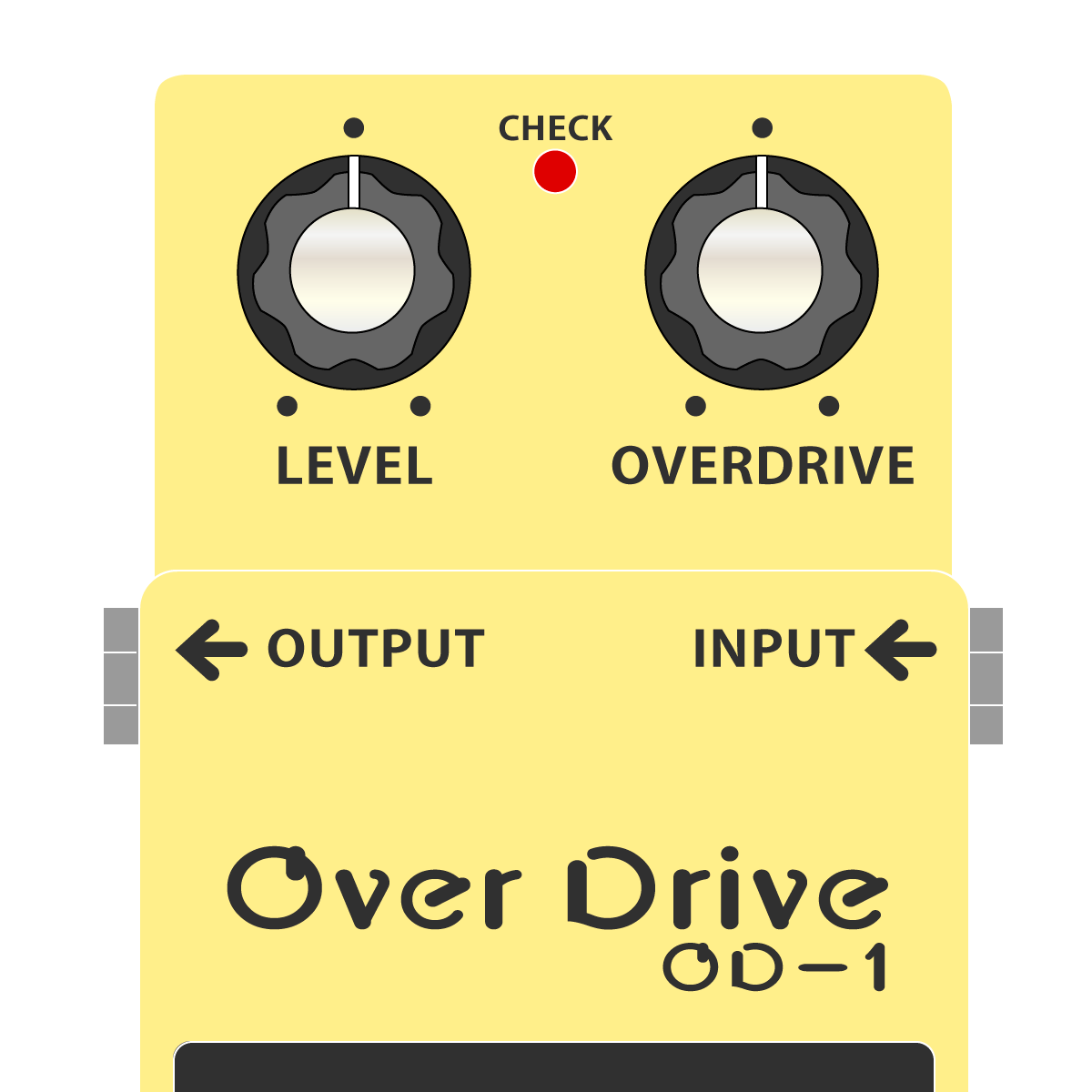 BOSS OD-1 OverDrive オーバードライブイラスト