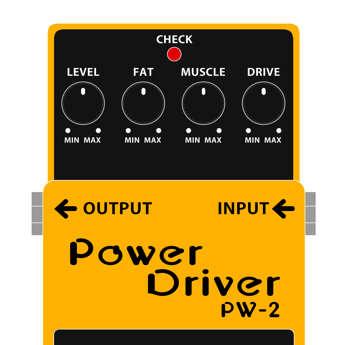 BOSS PW-2 Power Driver パワードライバーイラスト