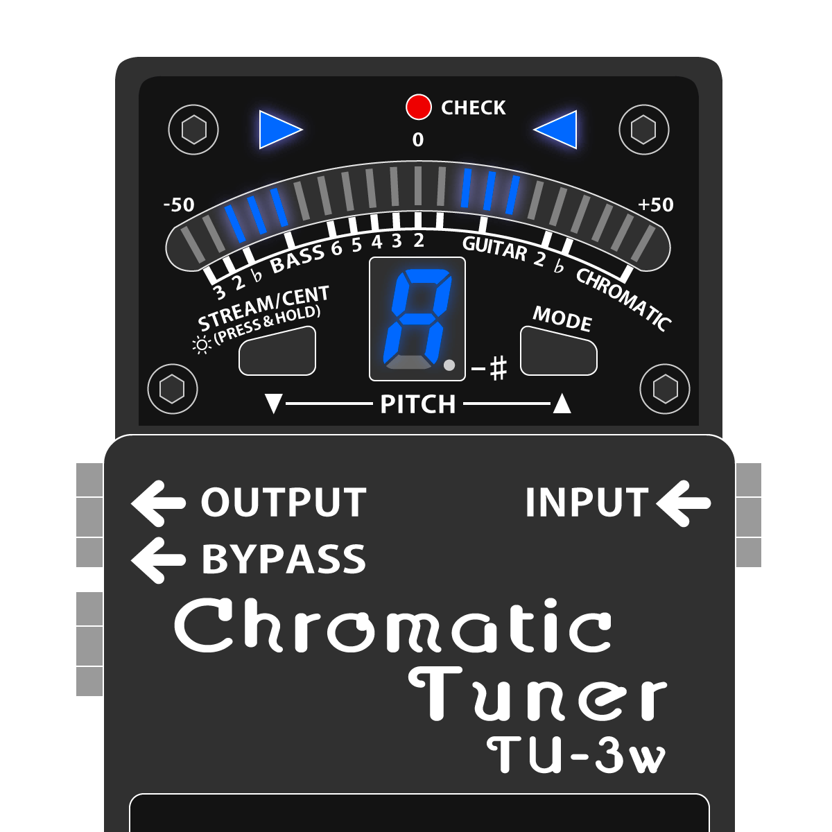TU-3W Chromatic Tuner WAZA Craft(ペダルチューナー・技クラフト