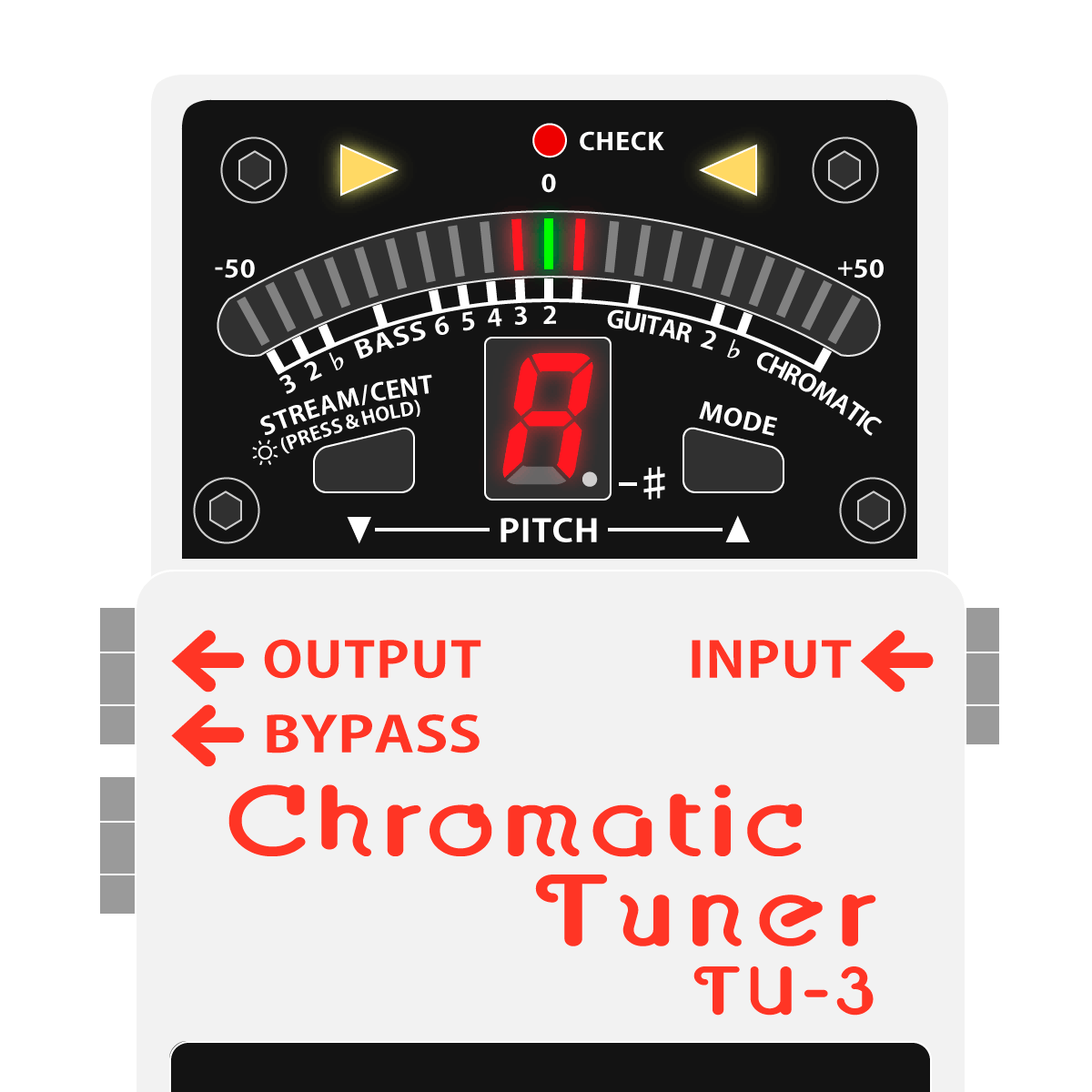 TU-3 Chromatic Tuner（ペダルチューナー）